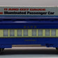 Lionel 6-9540 O Gauge Blue Comet "Tempel" Observation Car #9540 EX/Box