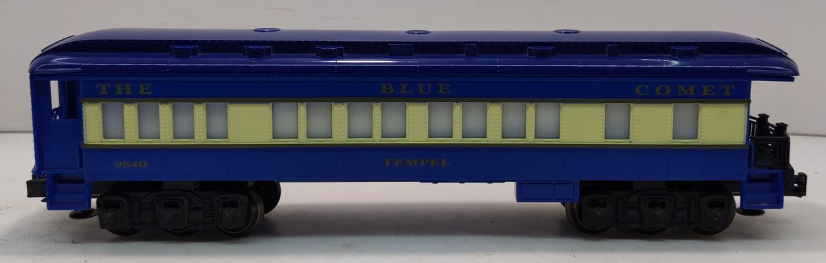 Lionel 6-9540 O Gauge Blue Comet "Tempel" Observation Car #9540 EX/Box