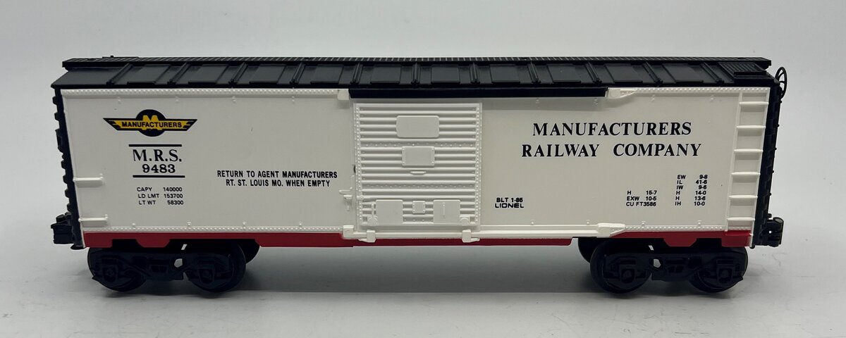 Lionel 6-9483 O Gauge Manufacturers Railway Boxcar #9483 LN/Box