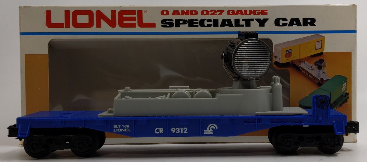 Lionel 6-9312 O Gauge Conrail Searchlight Car