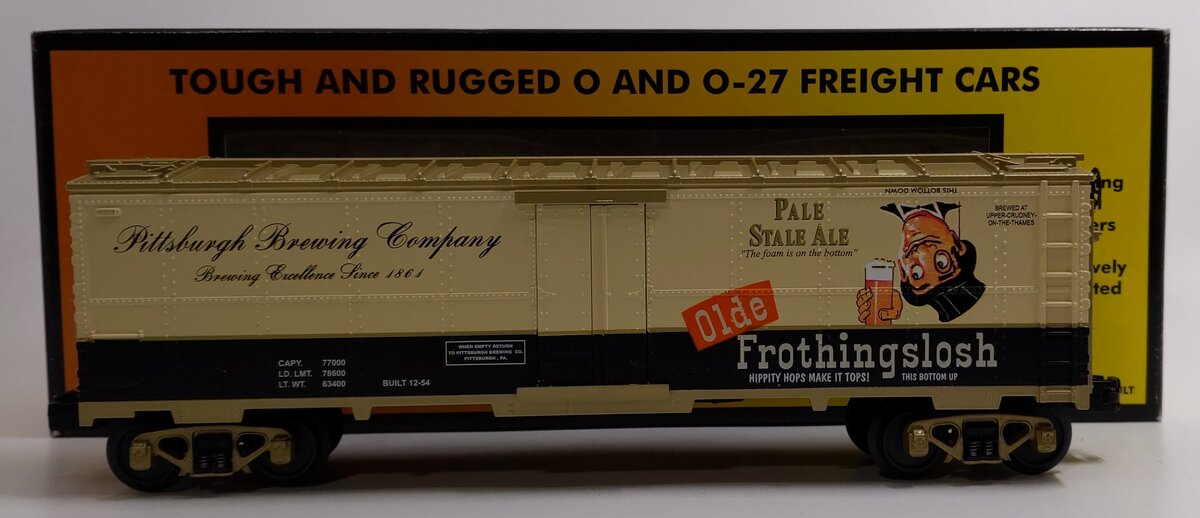 MTH 30-78016 O Gauge Olde Frothingslosh Modern Reefer Car LN/Box