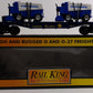 MTH 30-76037 O Gauge Alaska Flat Car w/ 2 Zambonis LN/Box