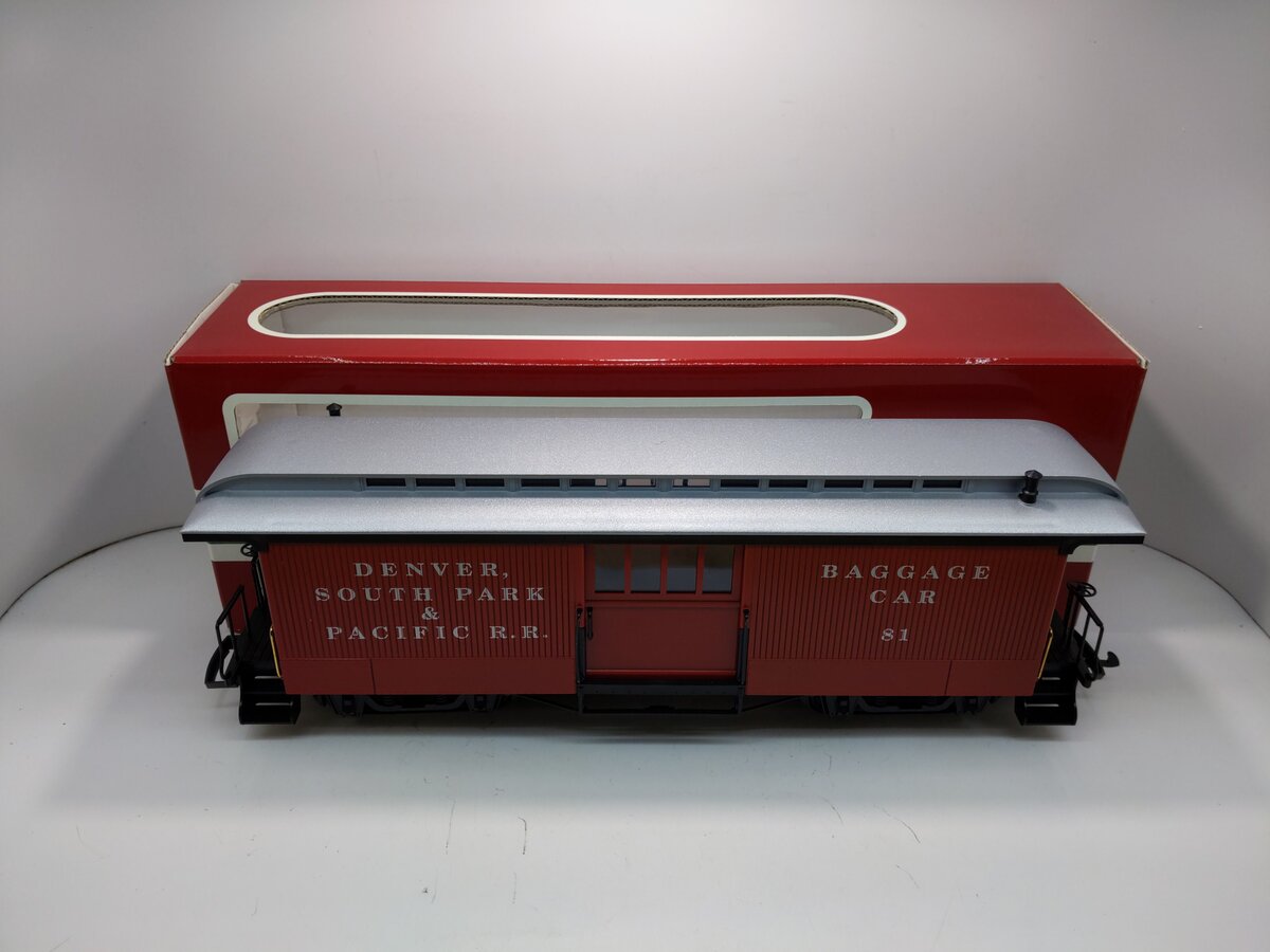 LGB 32840 Denver, South Park and Pacific Baggage Car LN/Box