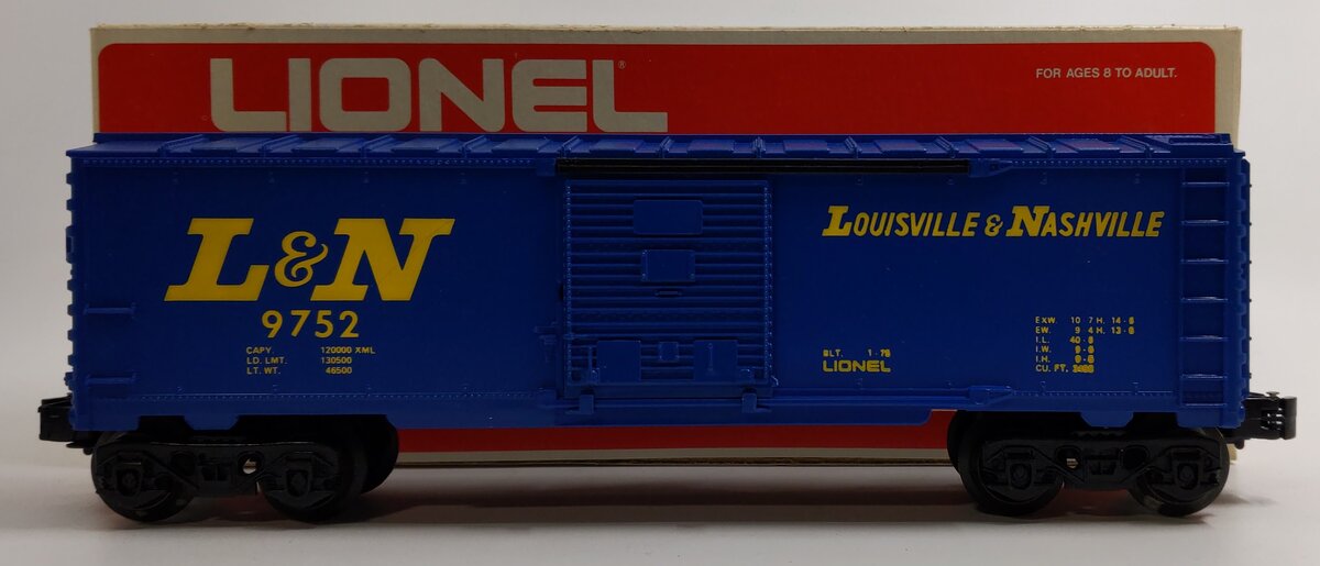 Lionel 6-9752 O Gauge Louisville and Nashville Boxcar LN/Box