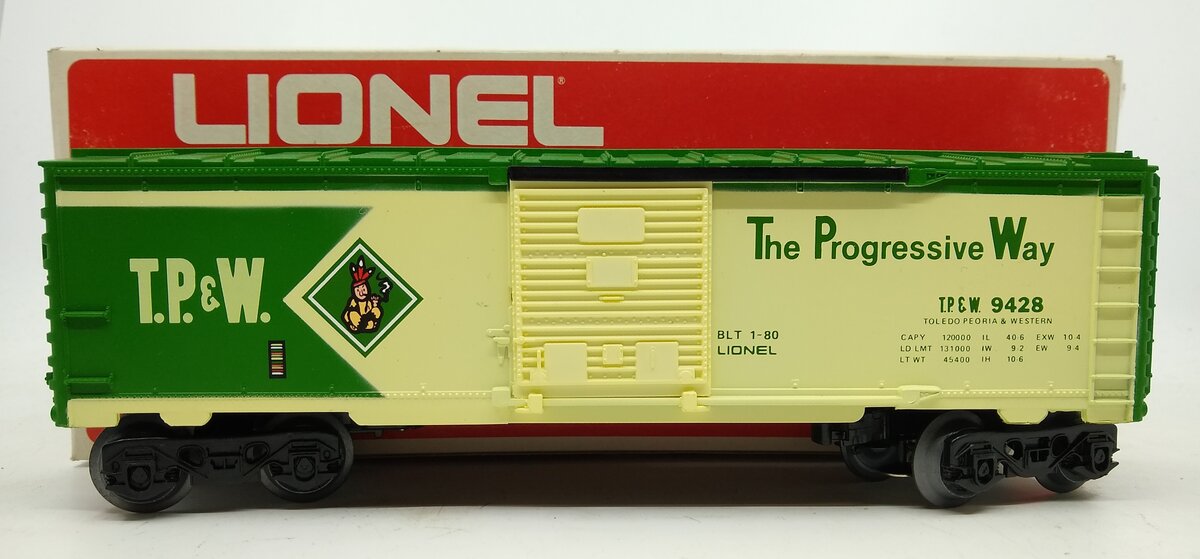 Lionel 6-9428 O Gauge TP&W Boxcar