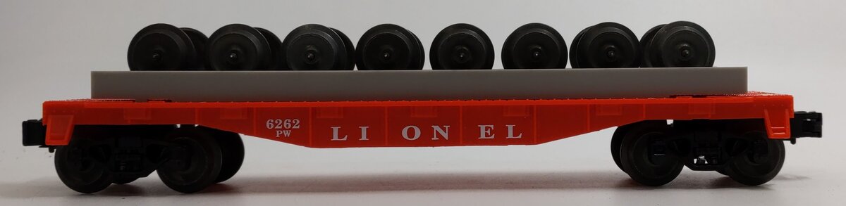 Lionel 6-19451 O Gauge PWC Lionel Wheel Car #6262 LN/Box