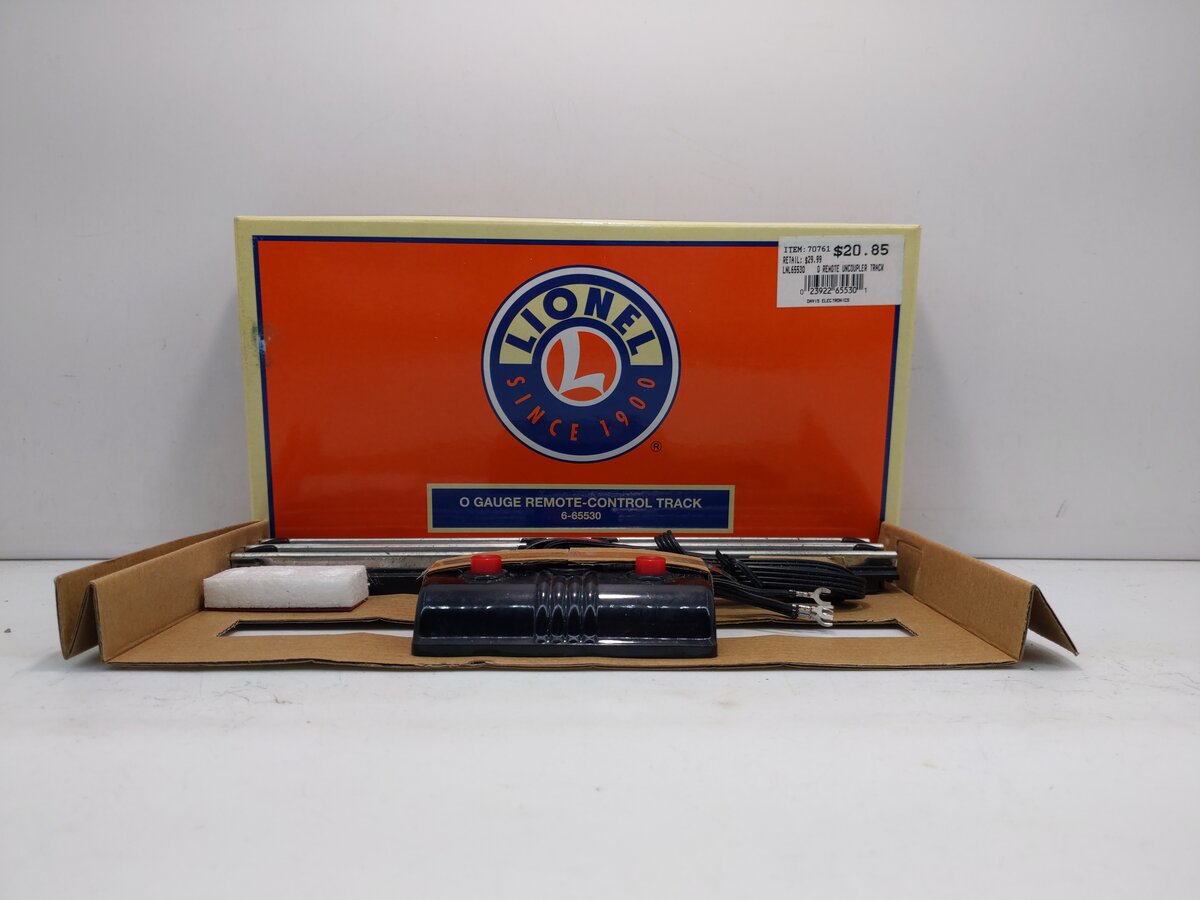 Lionel 6-65530 027 Gauge UCS Remote Control Track NIB