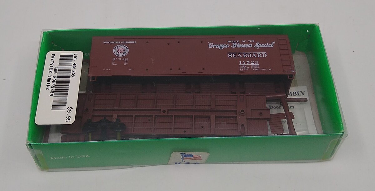 Bowser 55354 HO 40' Round Flush Roof Double Door Boxcar