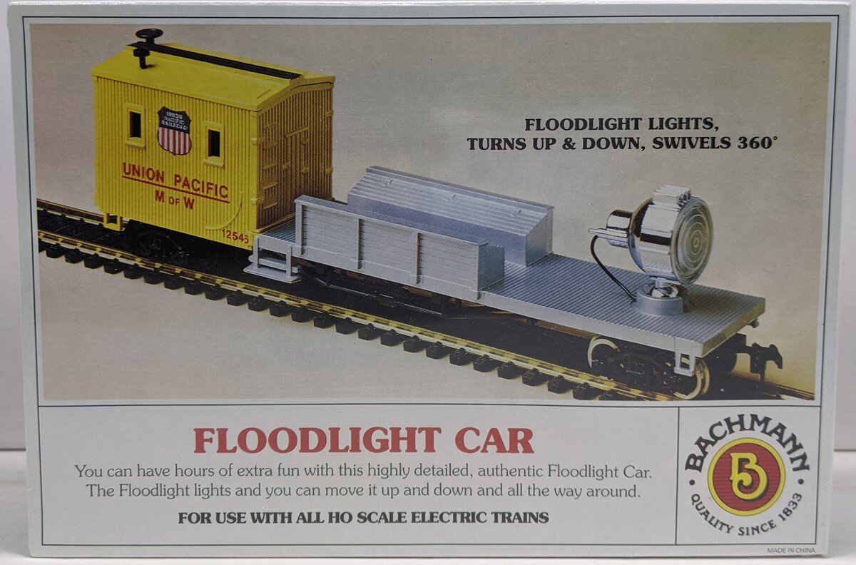 Bachmann 46311 HO Union Pacific MOW 51' Floodlight Car