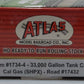 Atlas 1734-4 HO Cal Gas/SHPX 33,000 Gallon Tank Car #17432