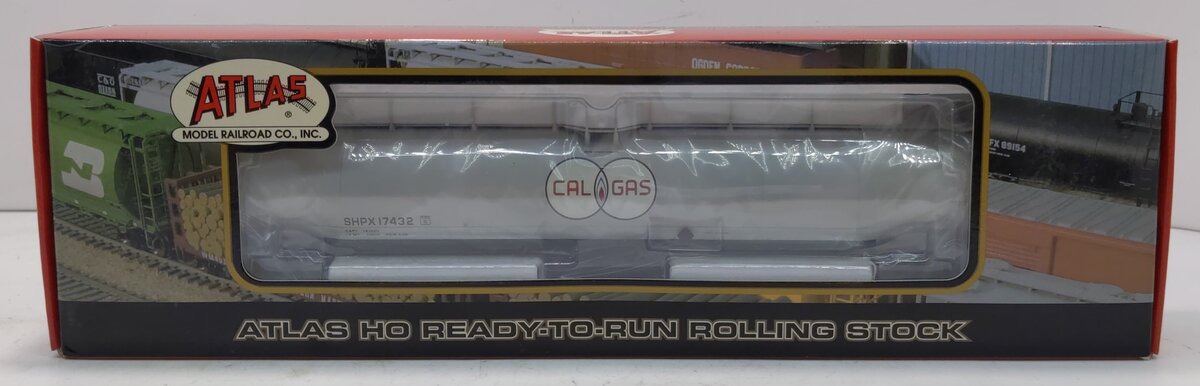 Atlas 1734-4 HO Cal Gas/SHPX 33,000 Gallon Tank Car #17432