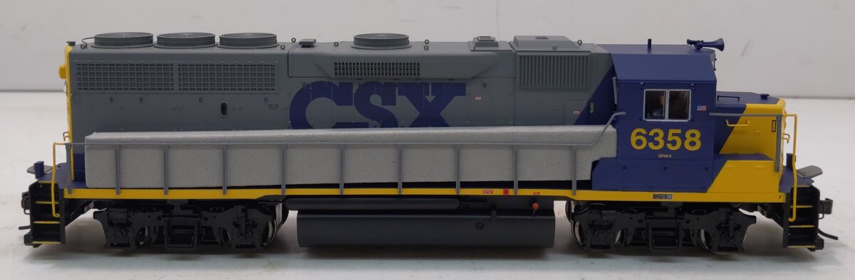 Atlas 10000387 HO CSX GP40-2 Phase 1 Diesel Locomotive w/o Sound #6358 -DC