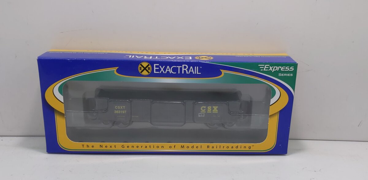 ExactRail EX-1207-3 HO Scale CSX Gunderson 2420 cu.ft. Gondola #363197 NIB