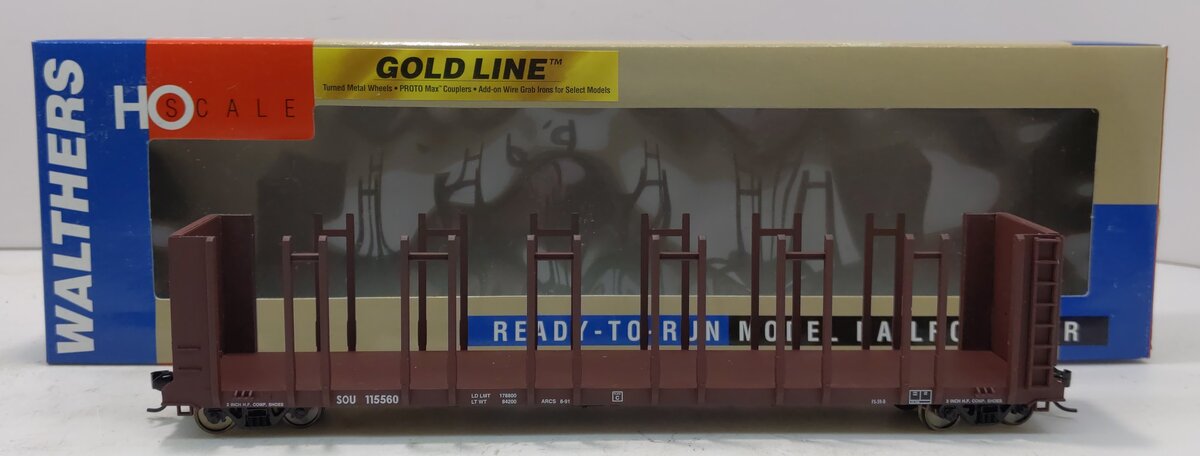 Walthers 932-3162 HO Southern Pulpwood Flat Car #115560