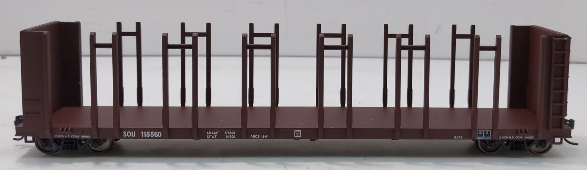 Walthers 932-3162 HO Southern Pulpwood Flat Car #115560