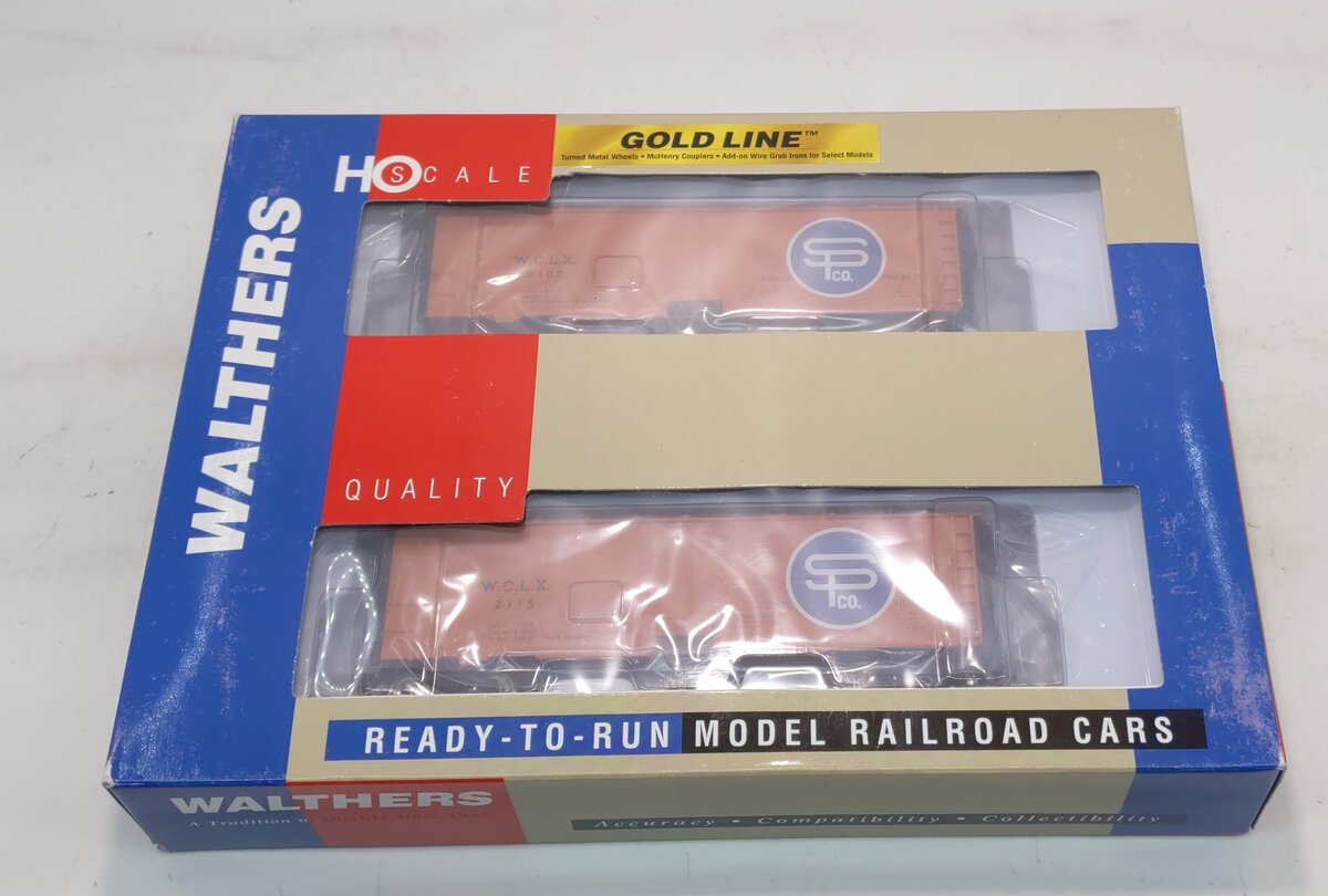 Walthers 932-22585 HO Scale Schuyler WCLX 40' Meat Reefers (Set of 2) LN/Box