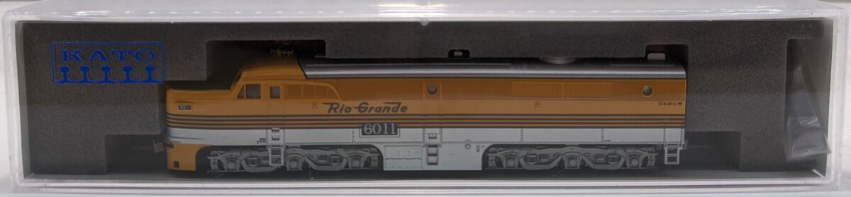 Kato 176-4107 N Denver & Rio Grande Western Alco PA1 Diesel Locomotive #6011