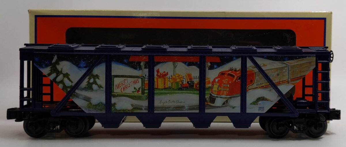 Lionel 2028450 O Gauge Angela Trotta Thomas Christmas Hopper Car