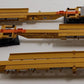 Bowser 40550 HO Scale TTAX Trinity 3-Unit Spine Car Set #355158