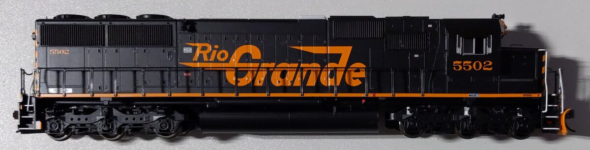 Athearn 80974 HO Scale Denver & Rio Grande Western SD50 Diesel Locomotive #5502 LN/Box