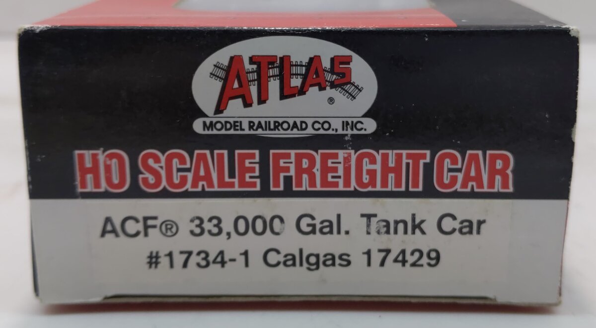 Atlas 1734-1 HO Calgas ACF 33,000 Gallon Tank Car #17429 LN/Box