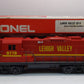 Lionel 6-8778 O Gauge Lehigh Valley GP-9 Non-Pwd. Diesel Locomotive LN/Box