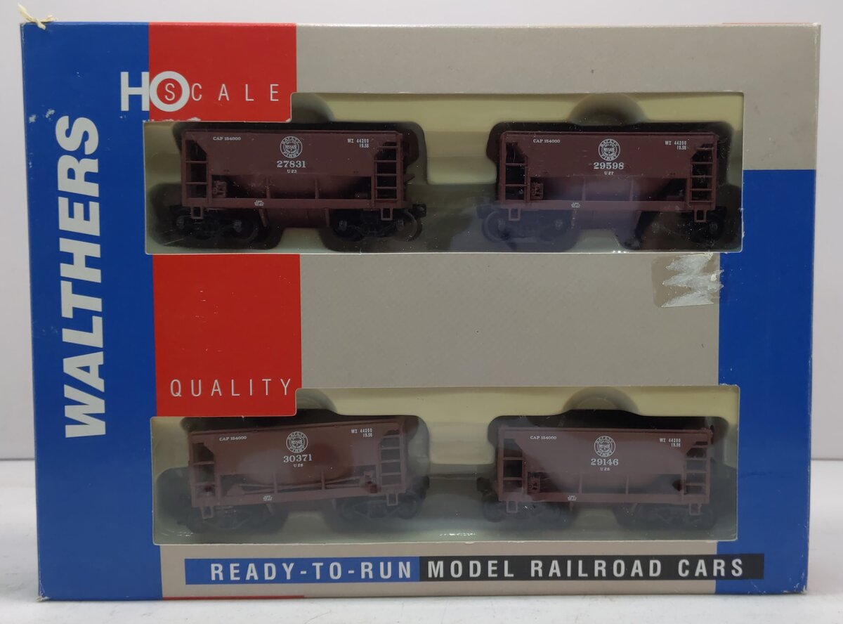 Walthers 932-4404 HO Scale Duluth, Missabe, & Iron Range Ore Cars 4-Pack LN/Box