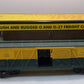 MTH 30-7109 O Gauge CNW Yellow & Green Semi-Scale Stock Car #15033 LN/Box