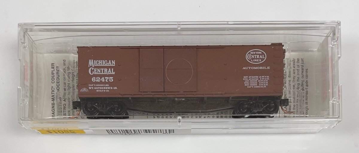 Micro-Trains 04300060 N Michigan Central 40' Door Double Sheathed Boxcar #62475 LN/Box