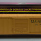 MTH 20-93101 Maine Central Single Door Boxcar #35020 LN/Box