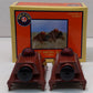 Lionel 6-62283 O and 0-27 Scale Die-Cast Metal Illuminated Bumpers (Box of 2) LN/Box