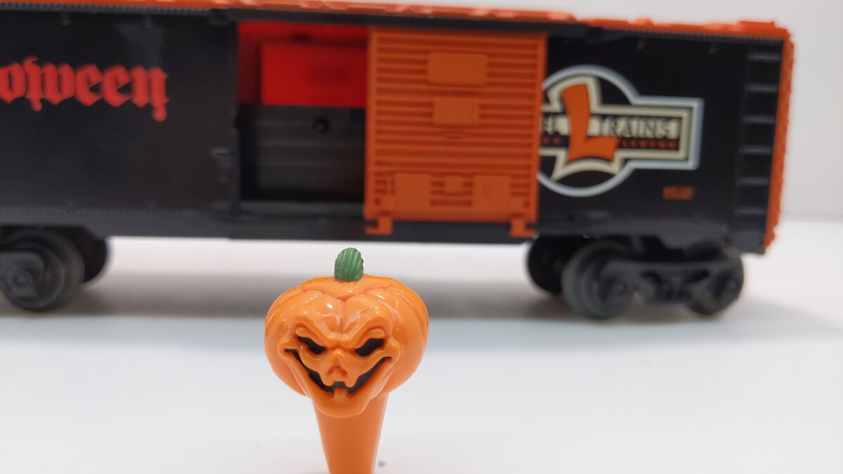 Lionel 6-29231 O Gauge Animated Halloween Boxcar LN/Box