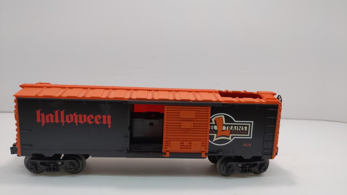 Lionel 6-29231 O Gauge Animated Halloween Boxcar LN/Box