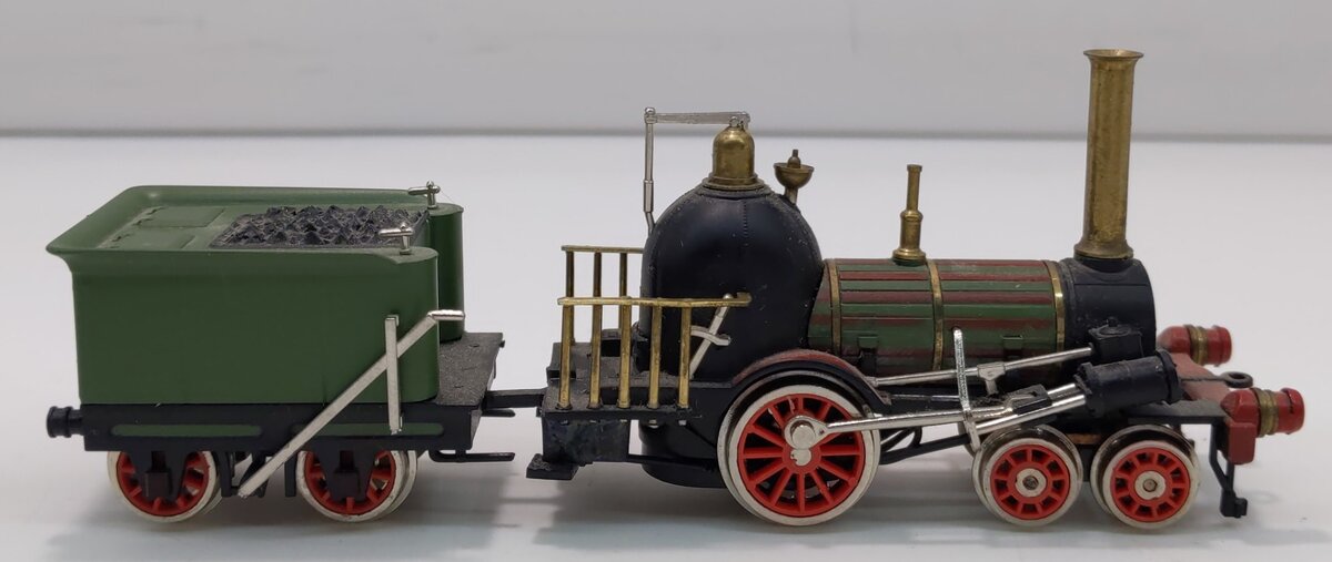 Bachmann 41-0501 HO Scale The Prussia 4-2-0 Steam Locomotive & Tender -DC LN/Box