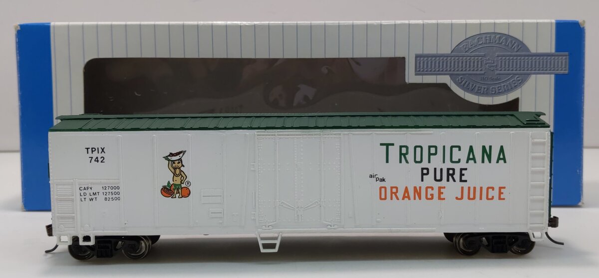 Bachmann 17947 HO Tropicana TPIX 50' Steel Mechanical Reefer #742