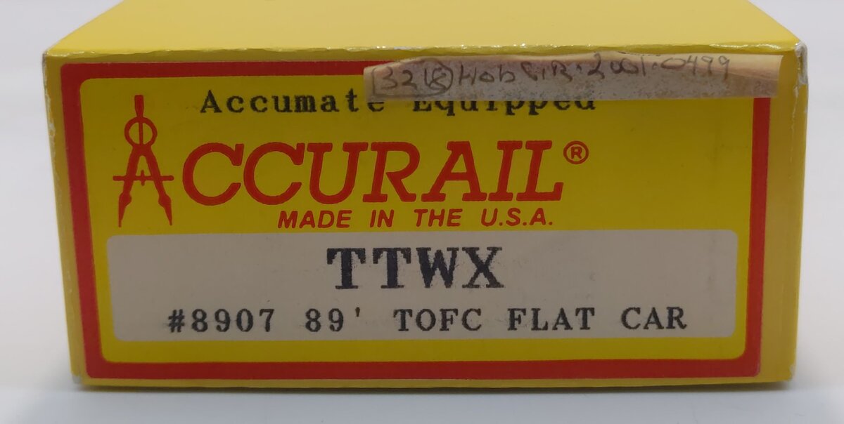 Accurail 8907 HO TTWX 89' TOFC Flat Car Kit #971283