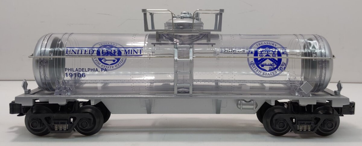 K-Line K632-8028 O Gauge US Mint Philadelphia Tank Car Bank #19106 LN/Box