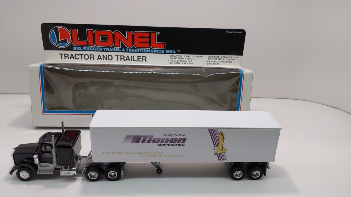Lionel 6-12783 O Monon Corporation Tractor Trailer Truck LN/Box