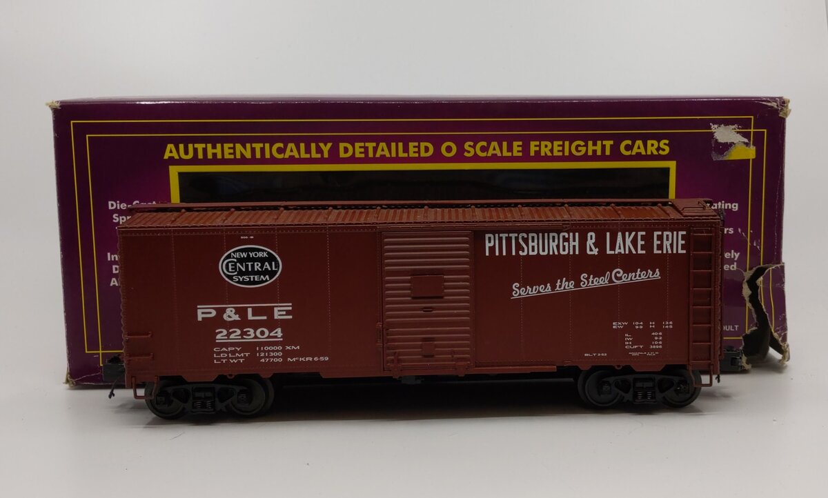 MTH 20-93210 O New York Central 40' AAR Boxcar #22304 LN/Box
