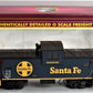 MTH 20-91010 O Gauge Santa Fe Extended Vision Caboose #999539 EX/Box