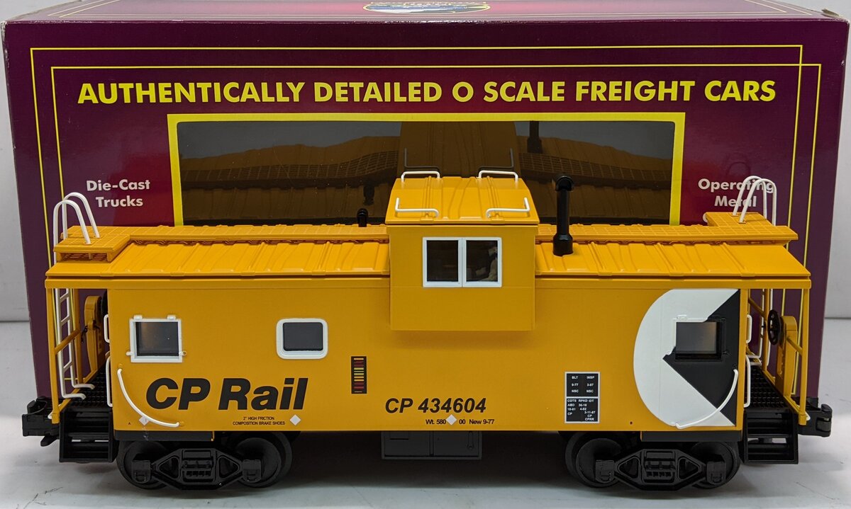 MTH 20-91060 CP Rail Illuminated Caboose #434604 EX/Box