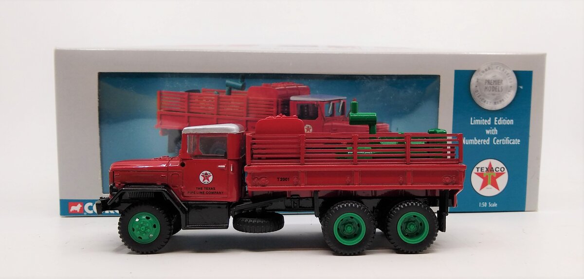 Corgi 50201 1:50 2 1/2 Ton Texaco Truck W/Generator & Fuel Tank LN/Box