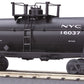 MTH 30-8104 O Gauge New York Central Die-cast Tank Car #16037 LN/Box