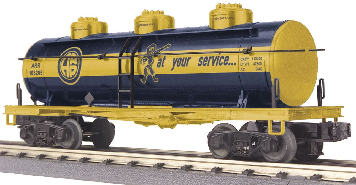 MTH 30-73166 O Gauge Alaska 3-Dome Tank Car NIB