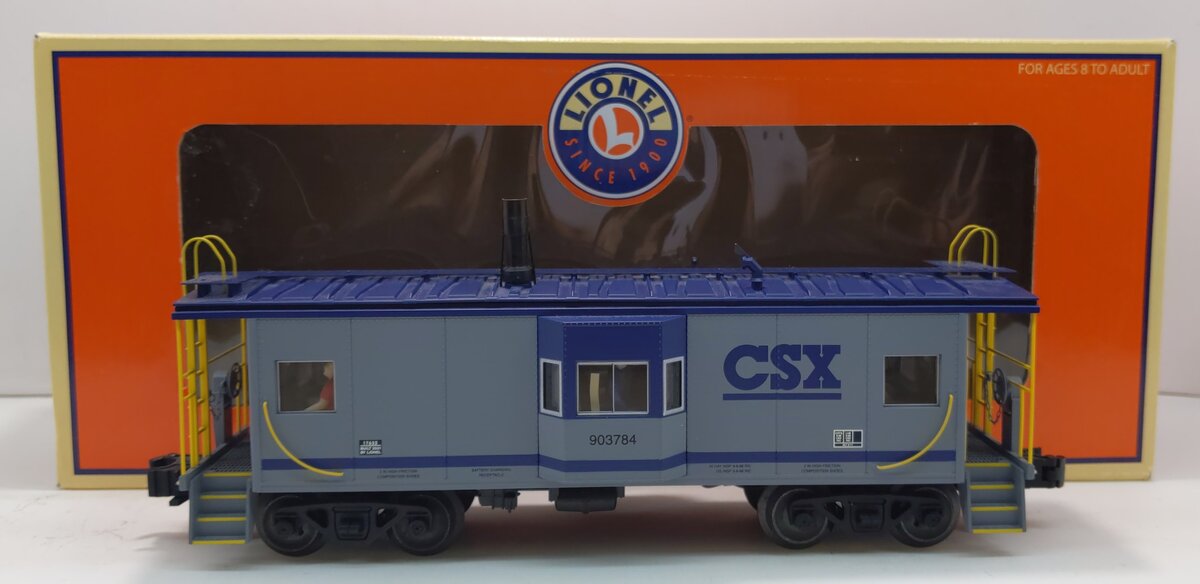 Lionel 6-17632 O Gauge CSX Bay Window Caboose #903784 LN/Box