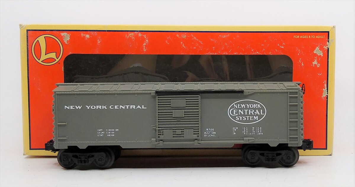 Lionel 6-26234 O Gauge New York Central Boxcar #9700 LN/Box