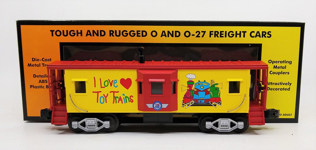 MTH 30-7754 O I Love Toy Trains® Bay Window Caboose