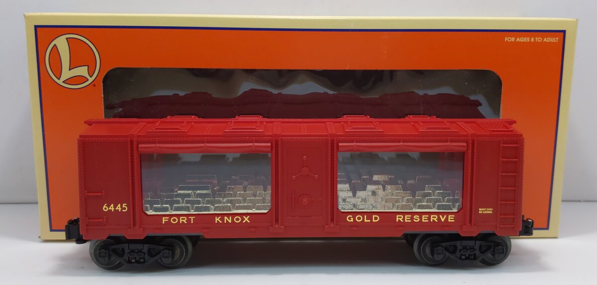 Lionel 6-19677 O Gauge Ft. Knox Gold Reserve Mint Car #6445 LN/Box