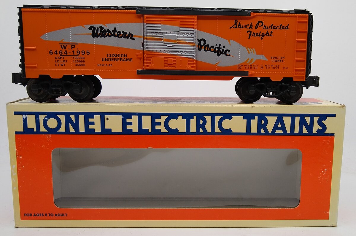 Lionel 6-52057 O Gauge TTOS-1995 Western Pacific Convention 6464 Boxcar
