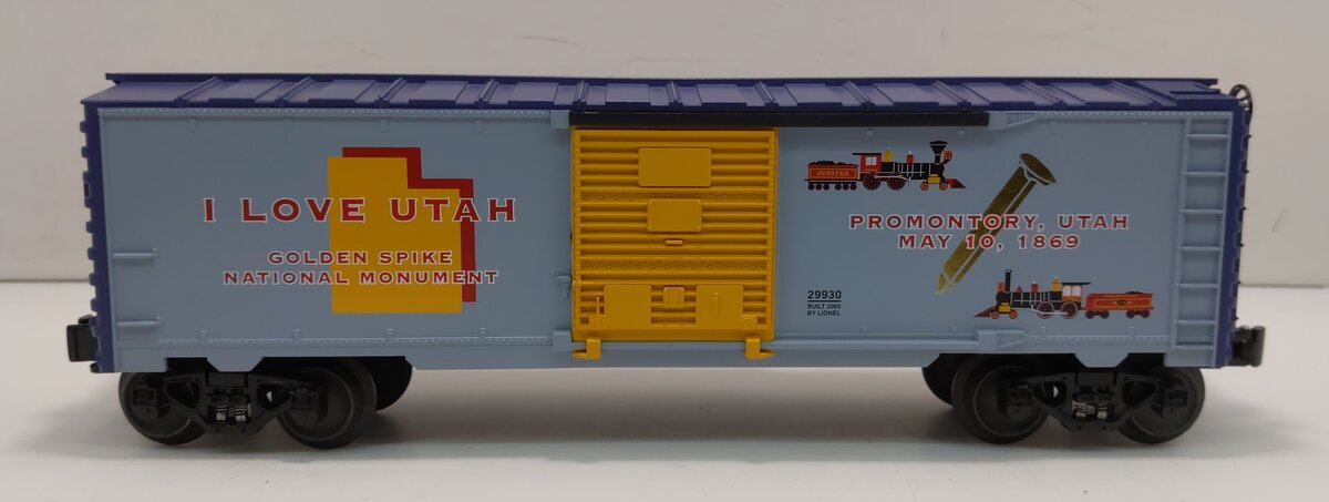 Lionel 6-29930 O I Love Utah Boxcar LN/Box